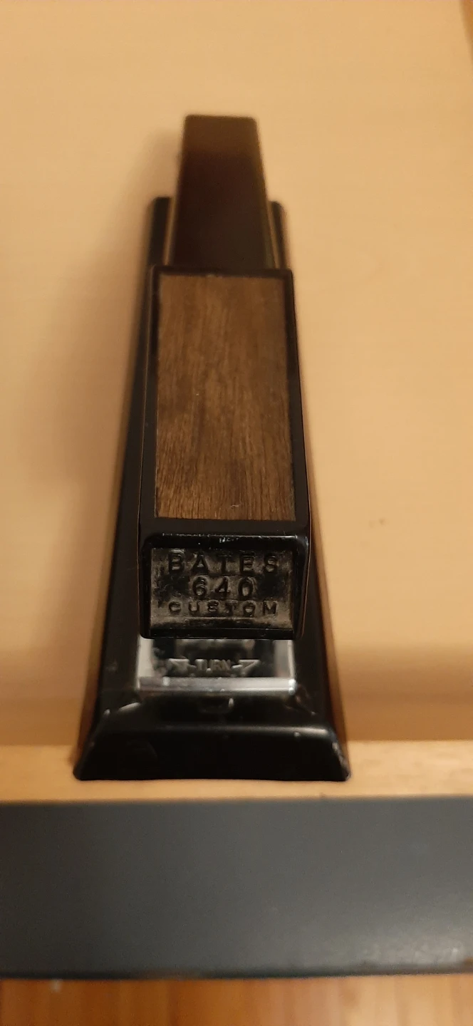Vintage BATES 640 Custom Stapler - photo 2
