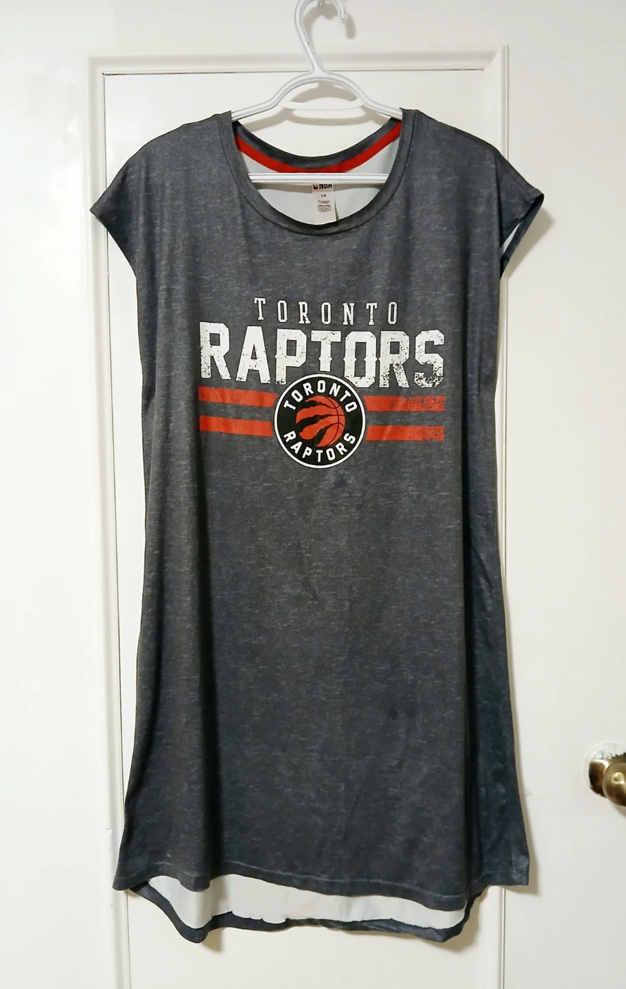Women Large Toronto Raptors T-Shirt Dress