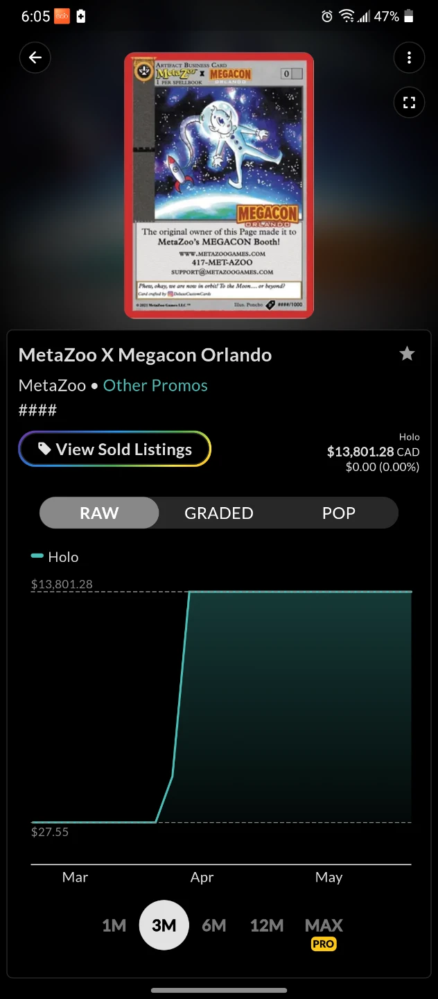 MetaZoo X Megacon Orlando Promo Holo Foil - photo 3