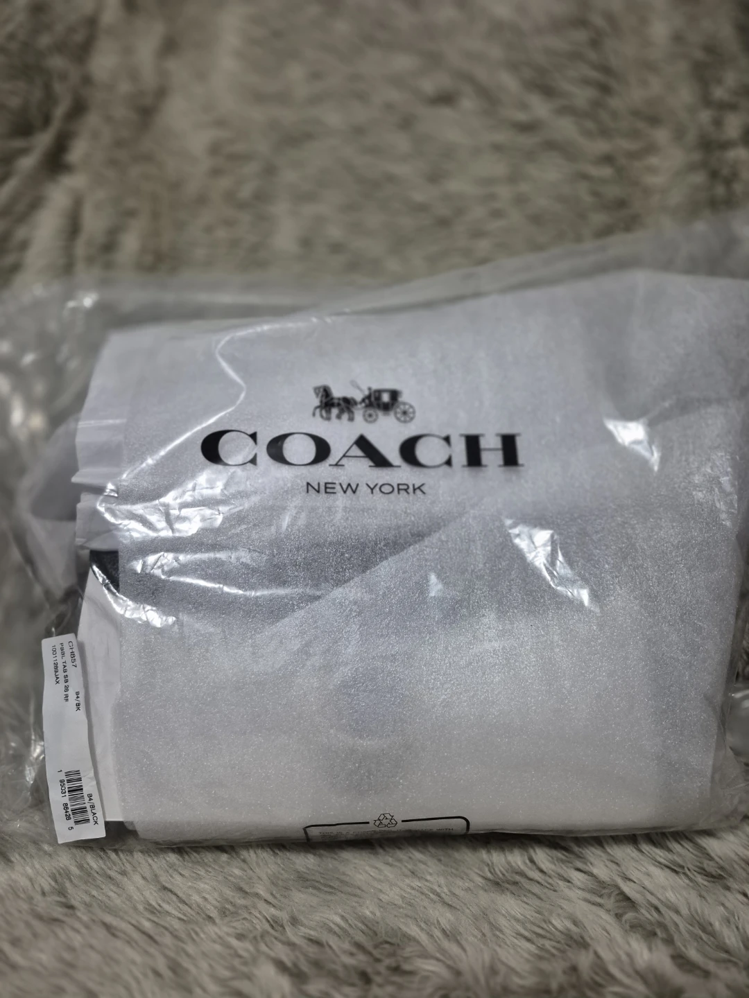 Coach Pebbled Leather Tabby 26 SB in Black - photo 2