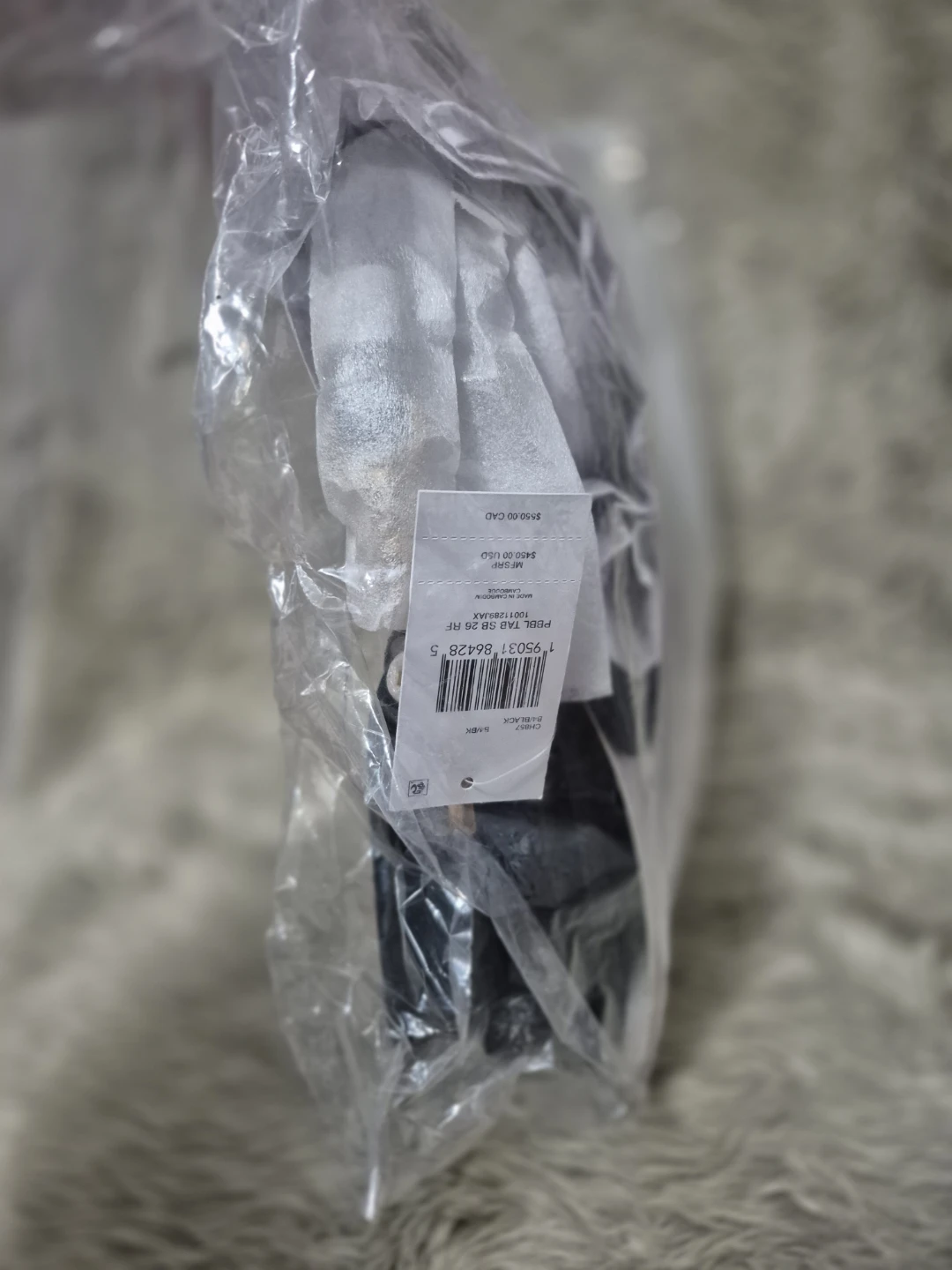 Coach Pebbled Leather Tabby 26 SB in Black - photo 3