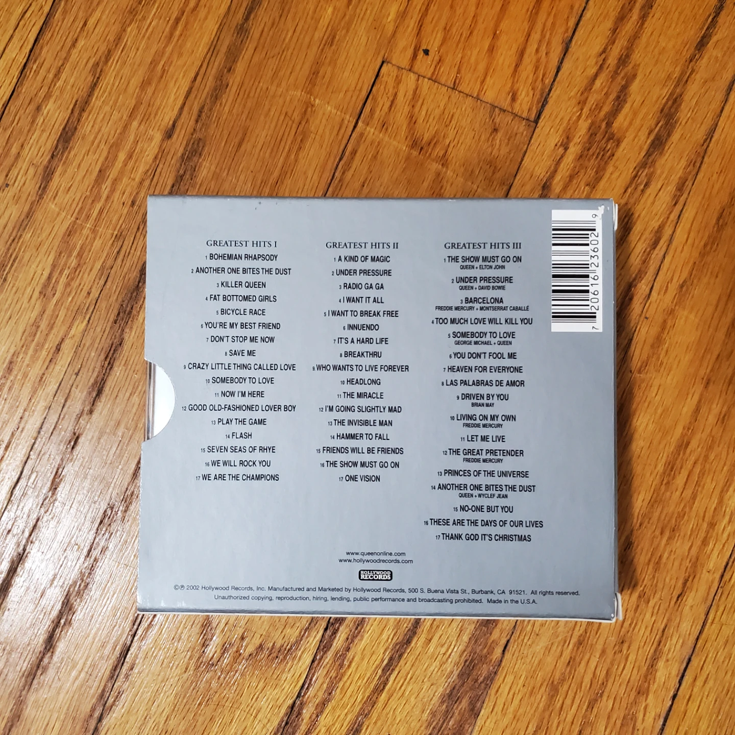 Queen Greatest Hits I II & III The Platinum Collection 3 CD Set - photo 2