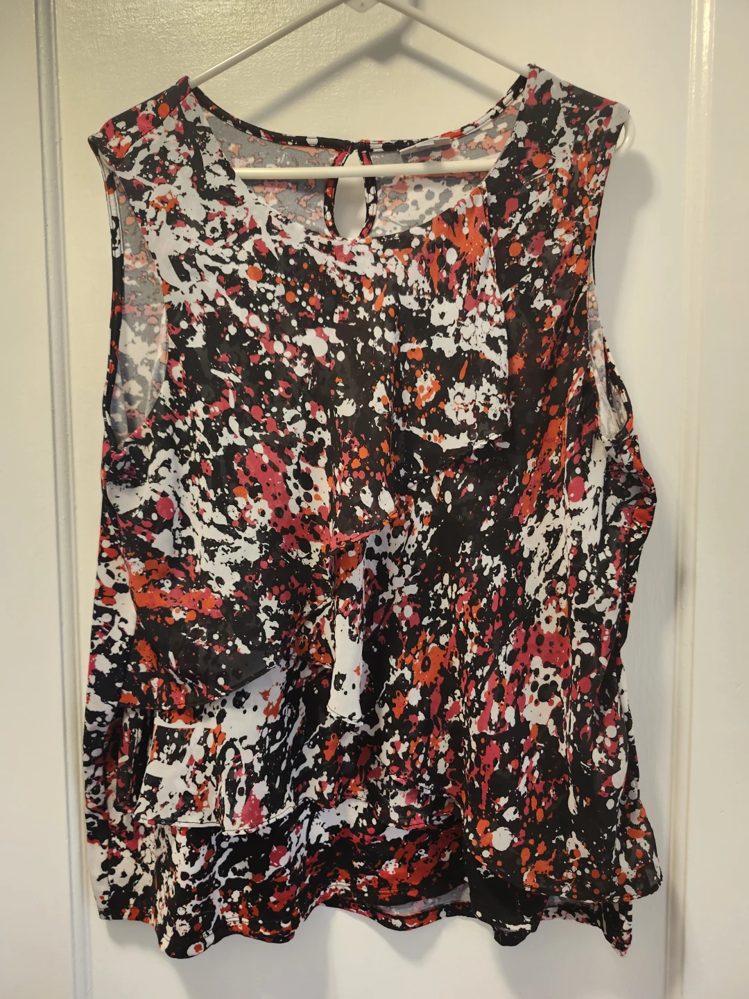 Avenue Sleeveless Printed Top Size 18/20