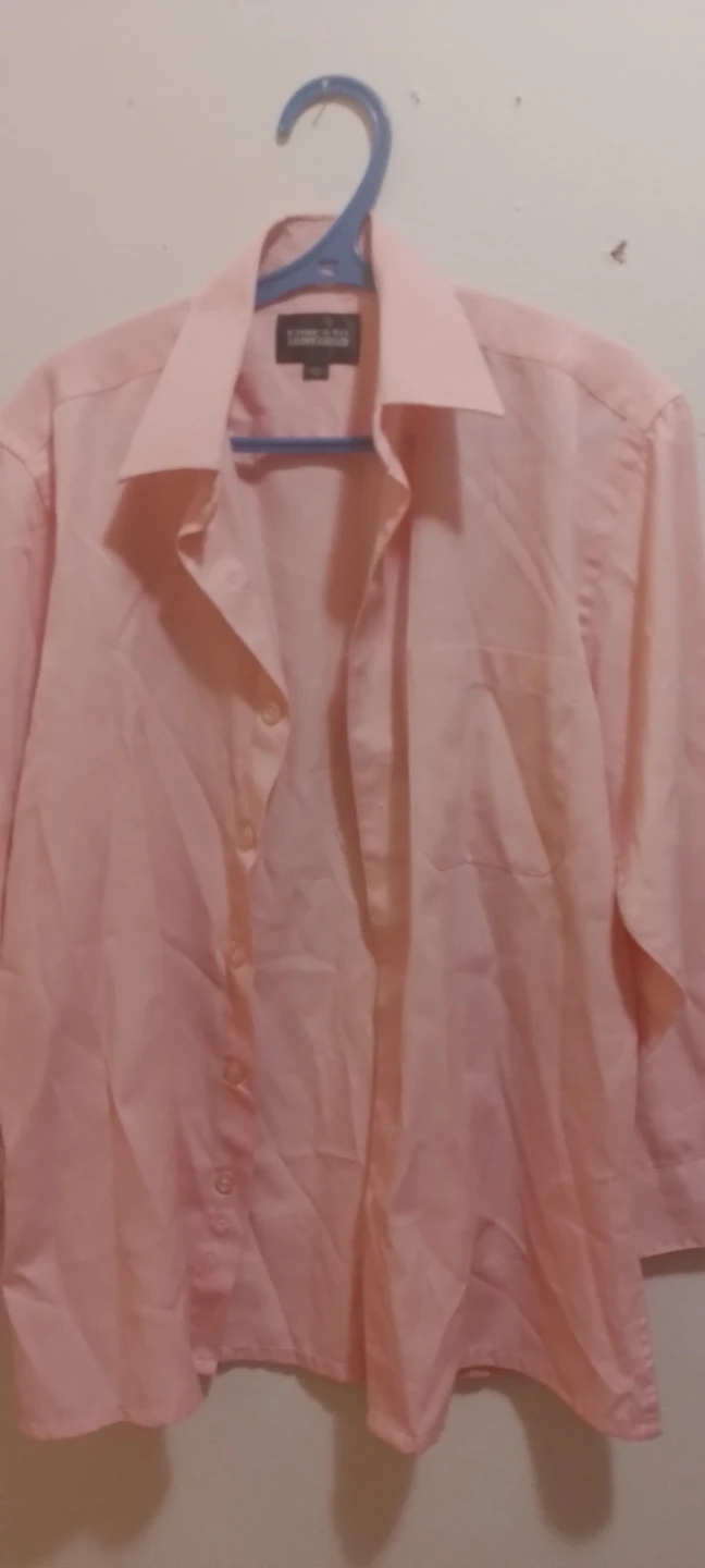 Ernesto Collection Pink Button-Up Shirt Size 10 - photo 4
