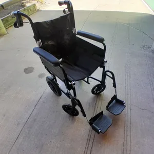 Black Transport Wheelchair