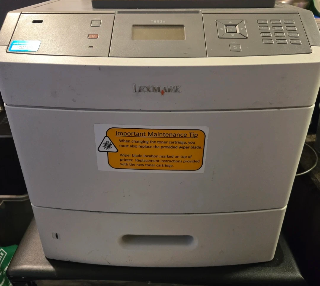 Lexmark T652n Laser Printer