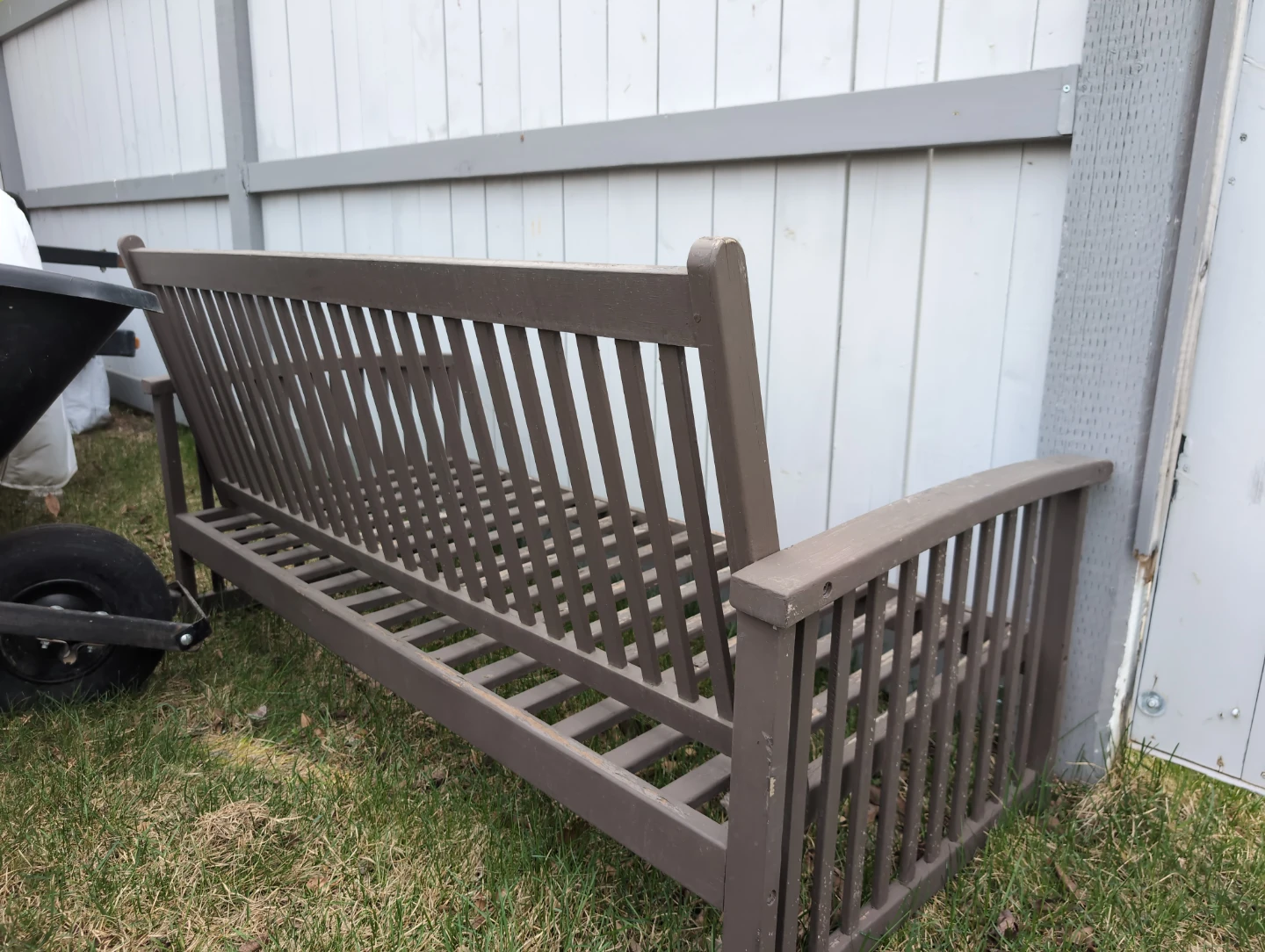 Wooden Outdoor Bench - photo 2