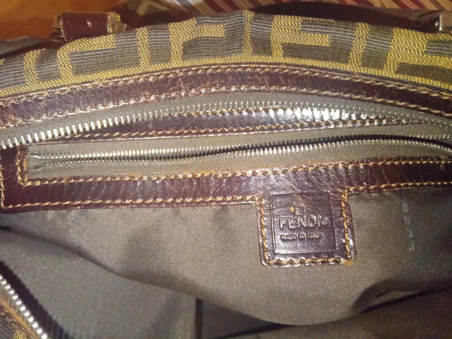 Fendi Zucca Pattern Boston Bag - photo 2