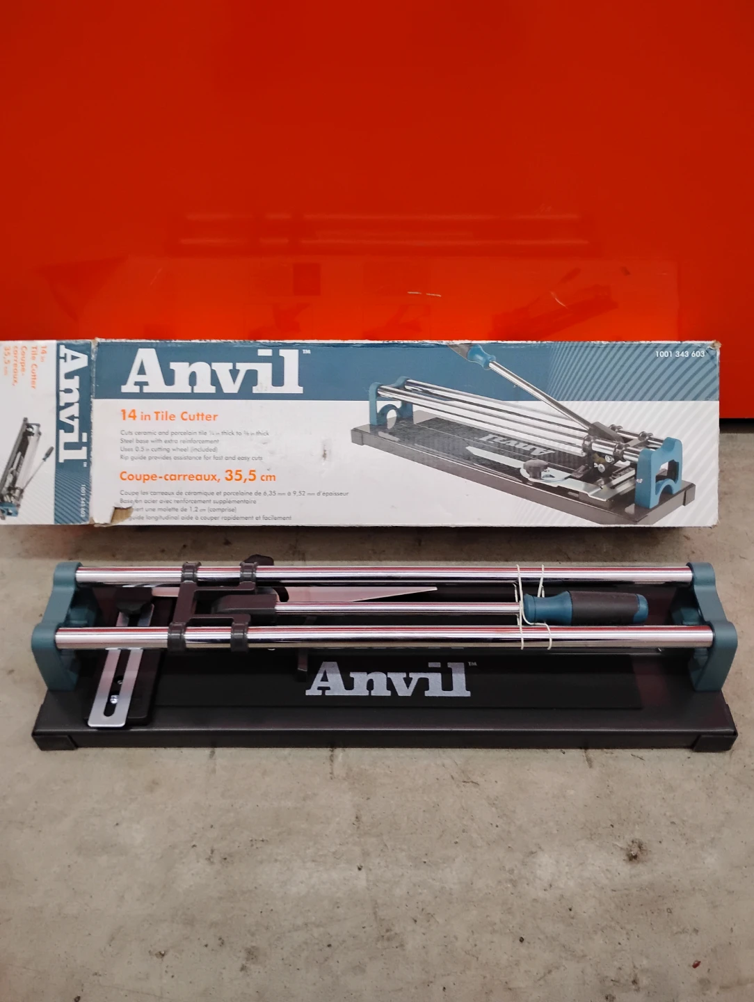 Anvil 14 inch Tile Cutter