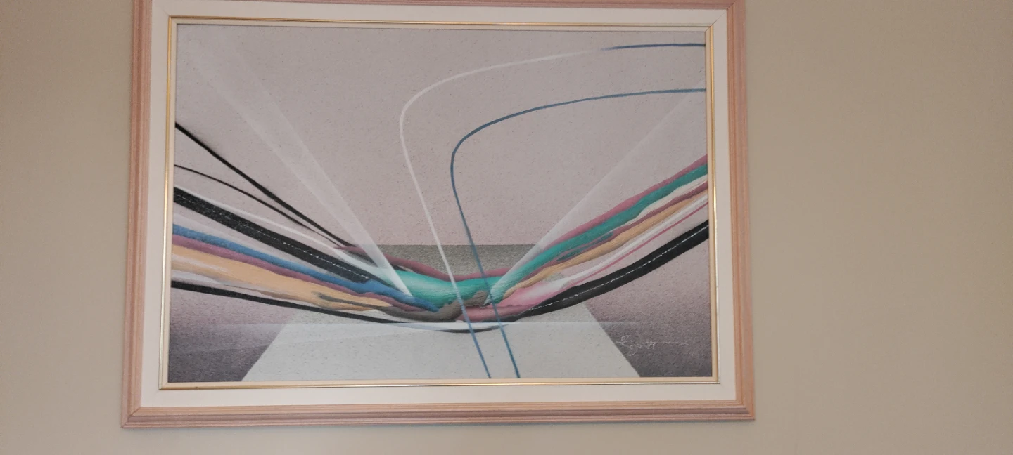Framed Abstract Art Print
