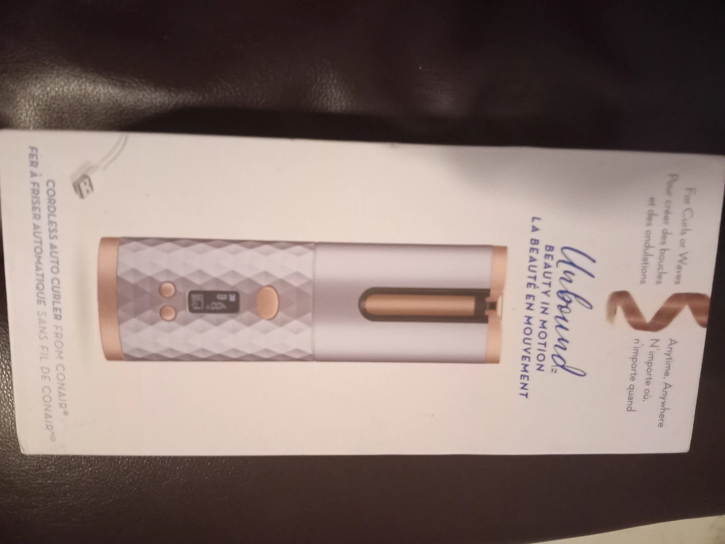 Brand New Conair Unbound Cordless Auto Hair Curler