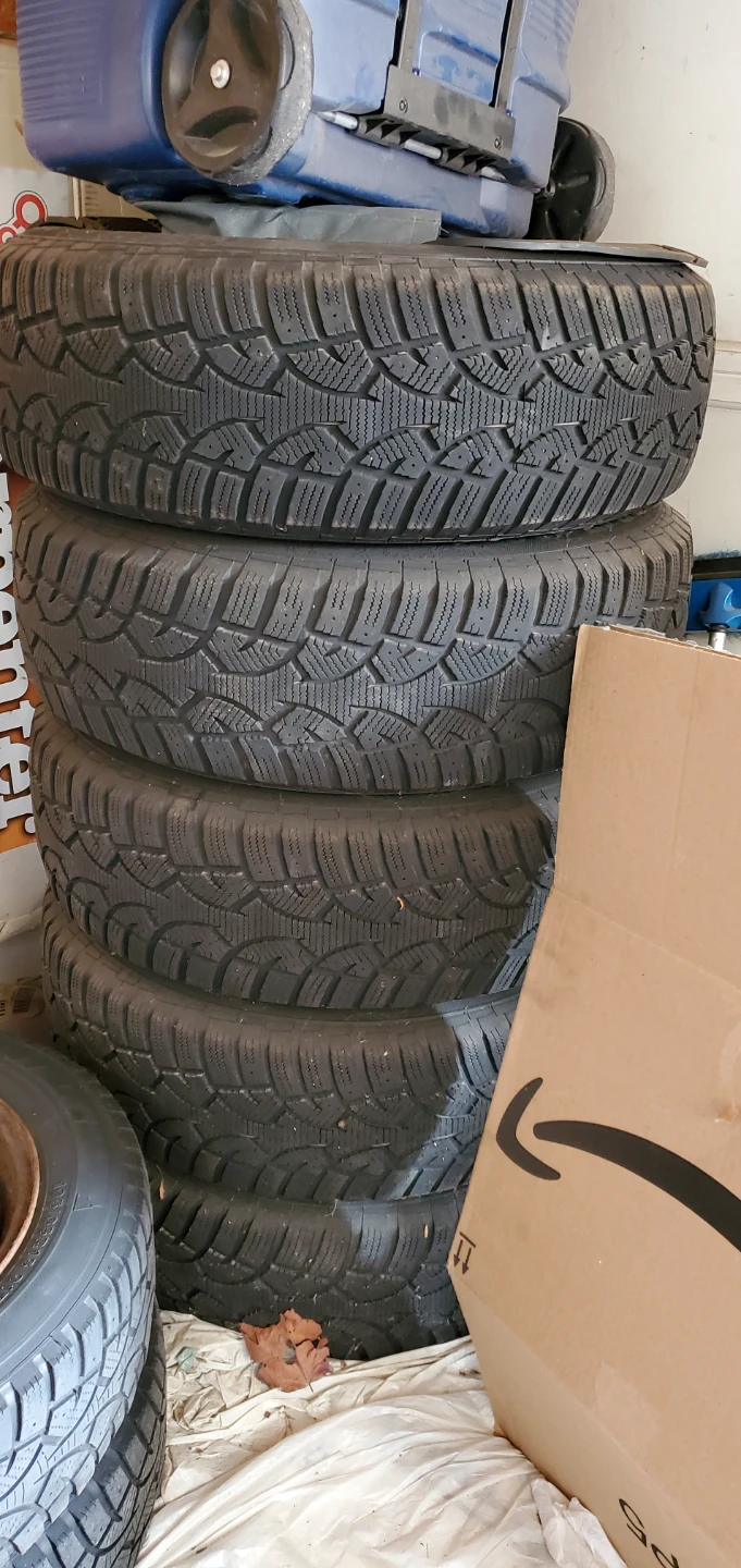 Continental Winter Tires - Set of 5 (incl spare)