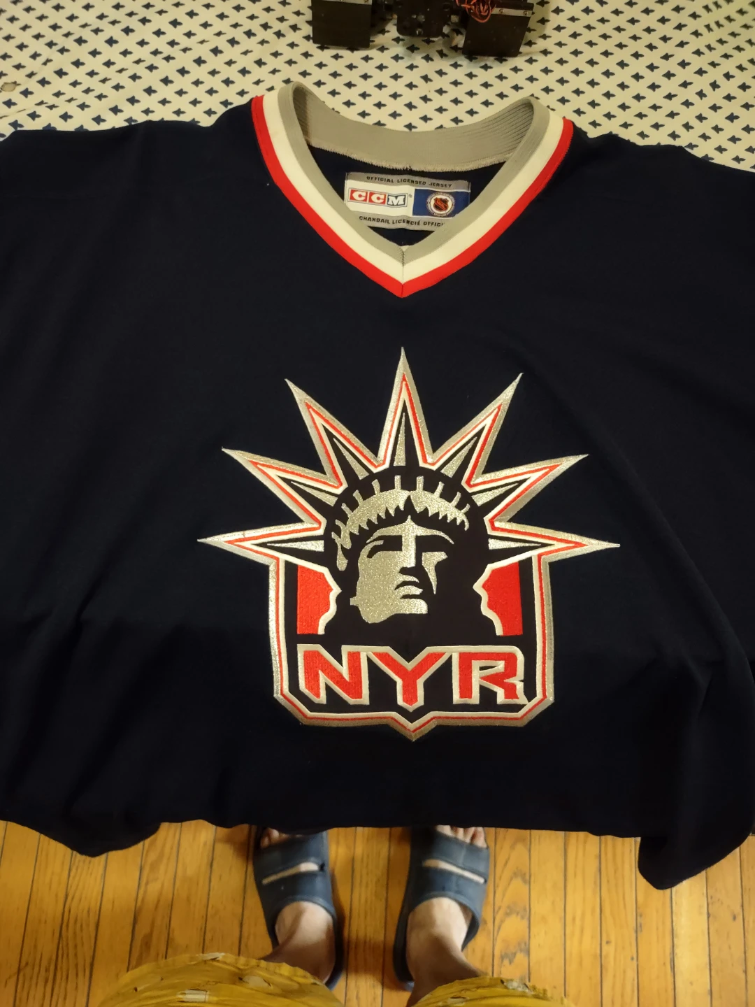 CCM New York Rangers Hockey Jersey