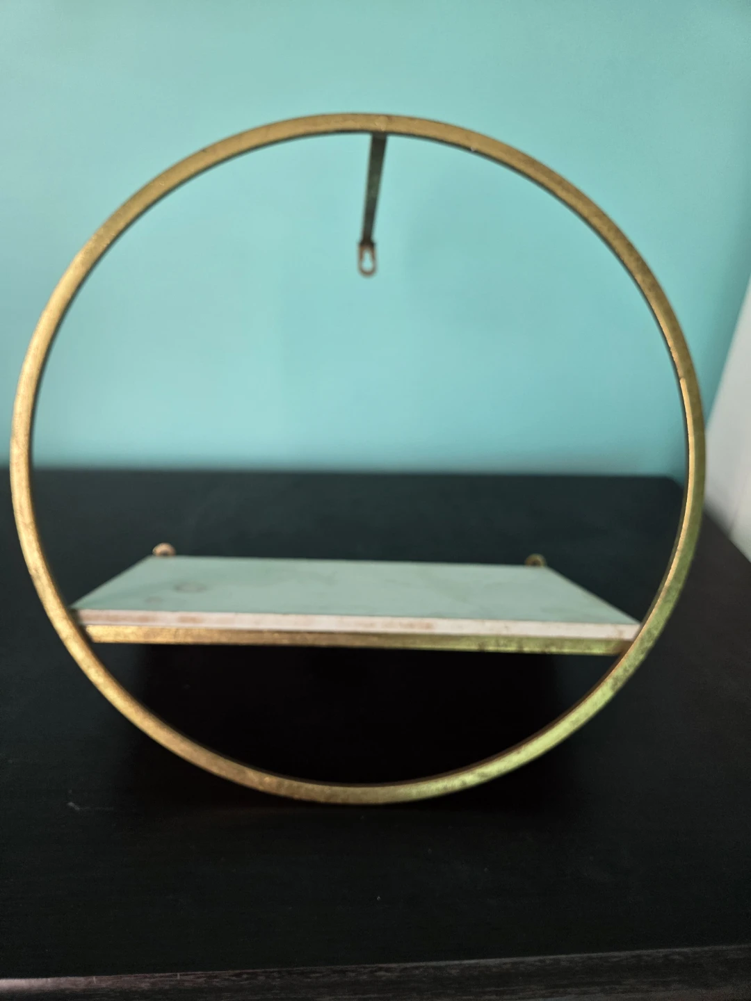 Gold Circular Wall Shelf - photo 4