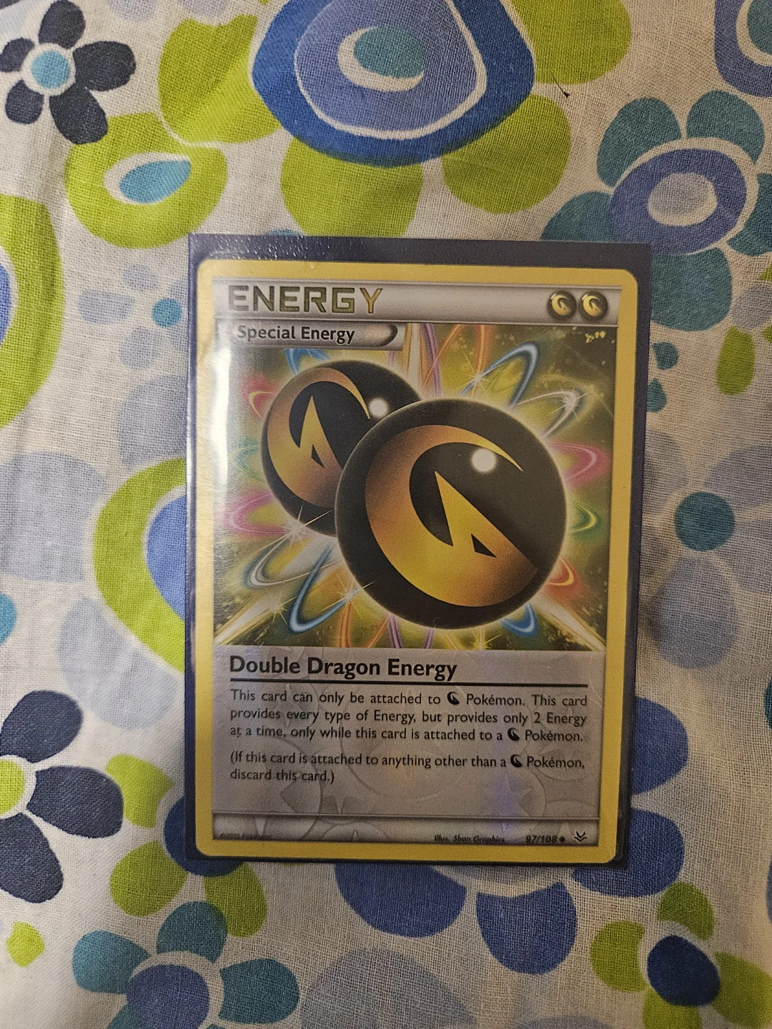 Pokemon Double Dragon Energy Special Energy Card 97/108