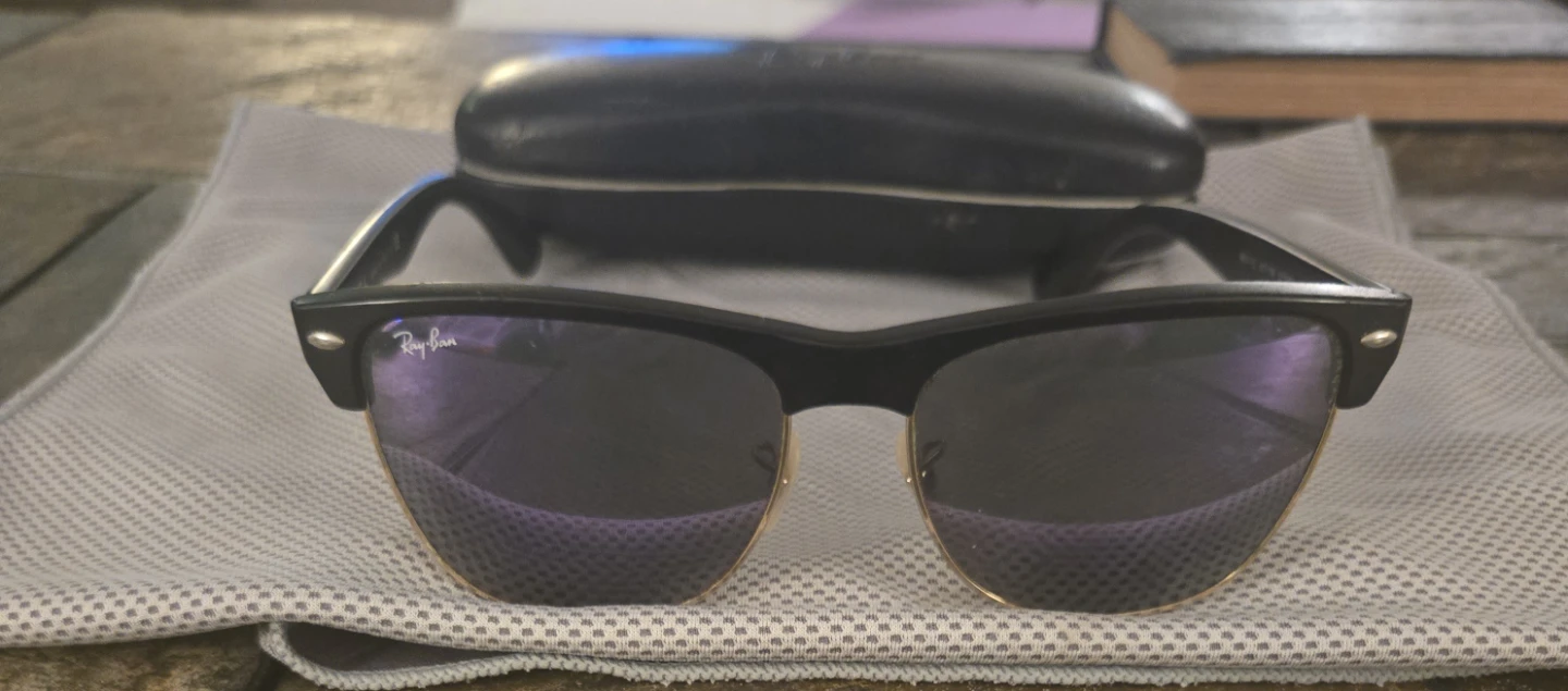 Ray-Ban Clubmaster Polarized Sunglasses.