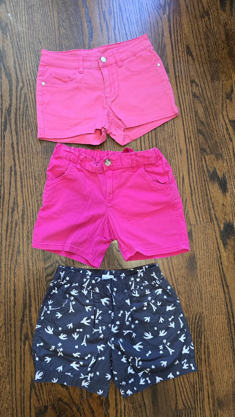 Girls Shorts Bundle - 3 Pairs 9-10years