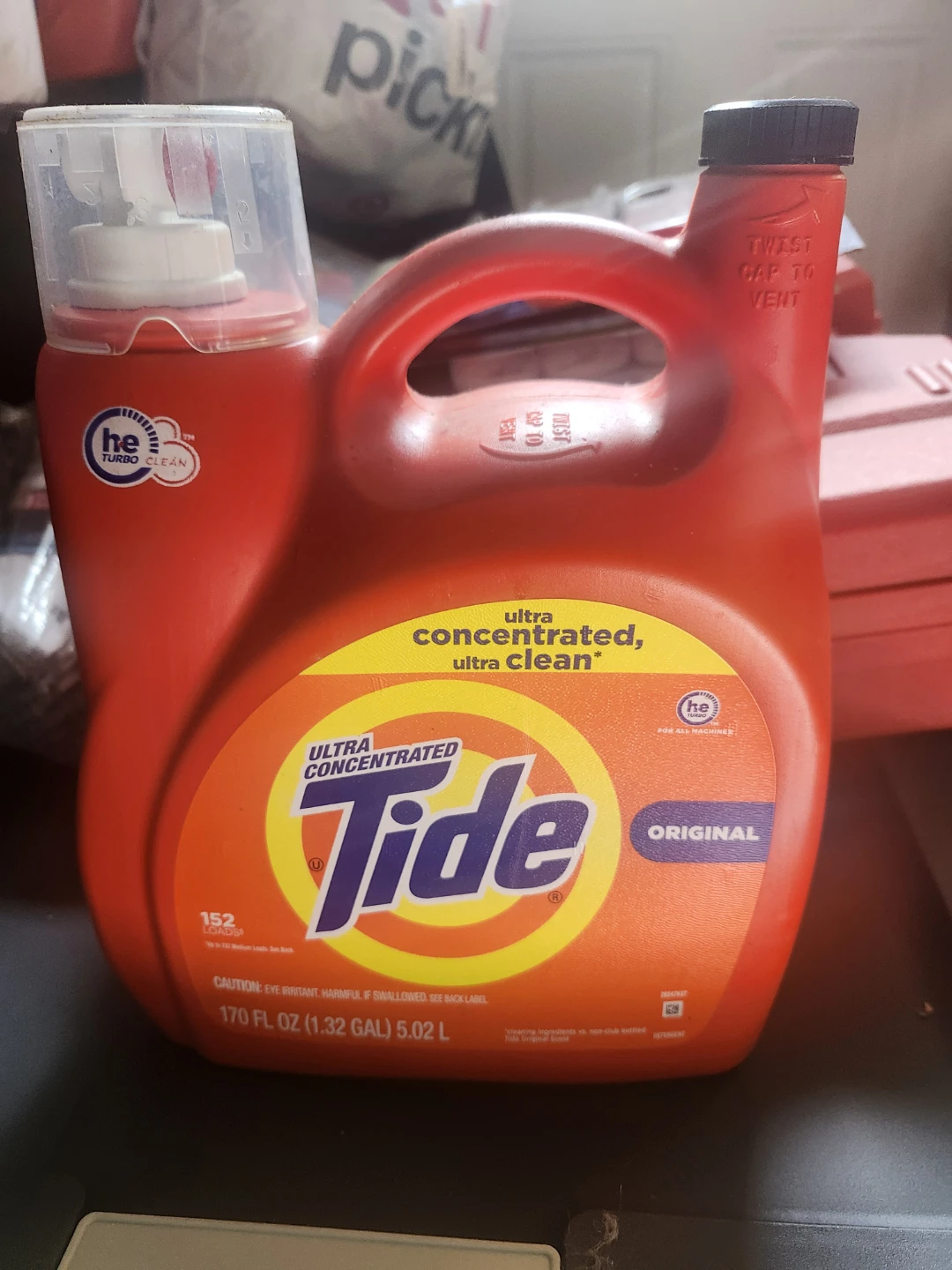 Tide Ultra Concentrated Original Liquid Laundry Detergent 170 oz