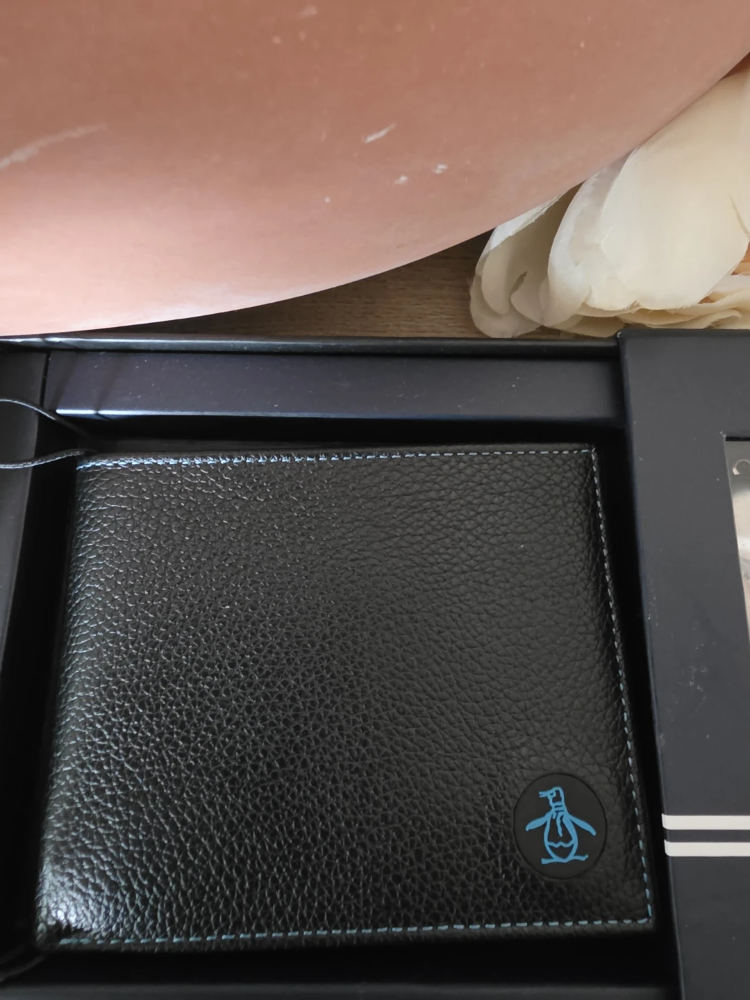 Original Penguin Leather Passcase with Pocket Multi-Tool (New) - photo 2