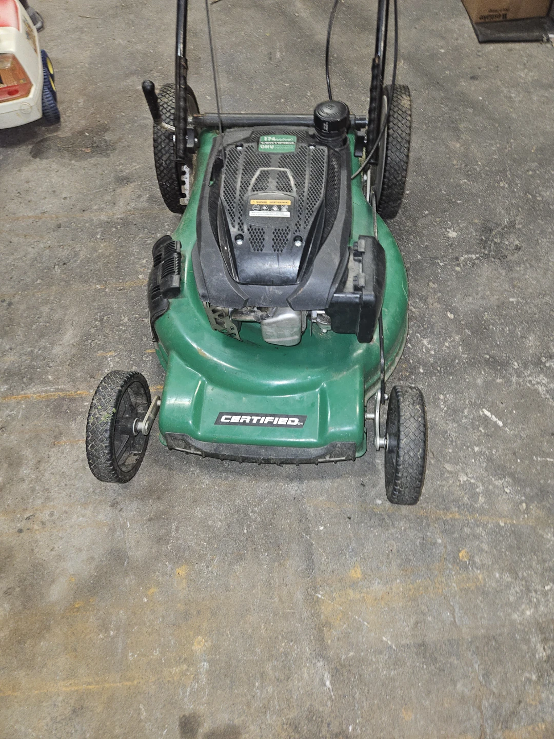 Certified 174cc OHV Gas Lawn Mower - photo 2