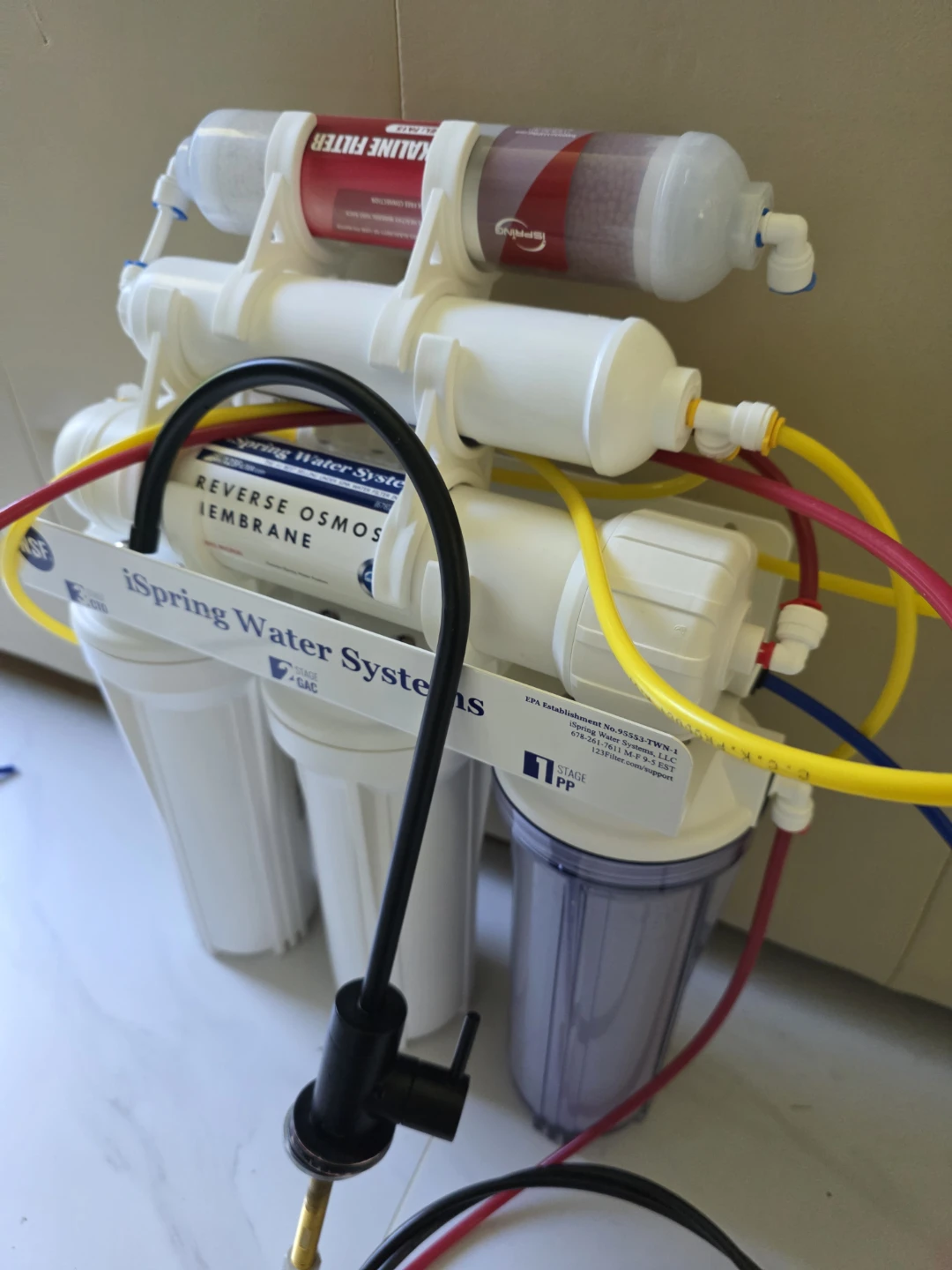iSpring Water Systems Reverse Osmosis Filter System