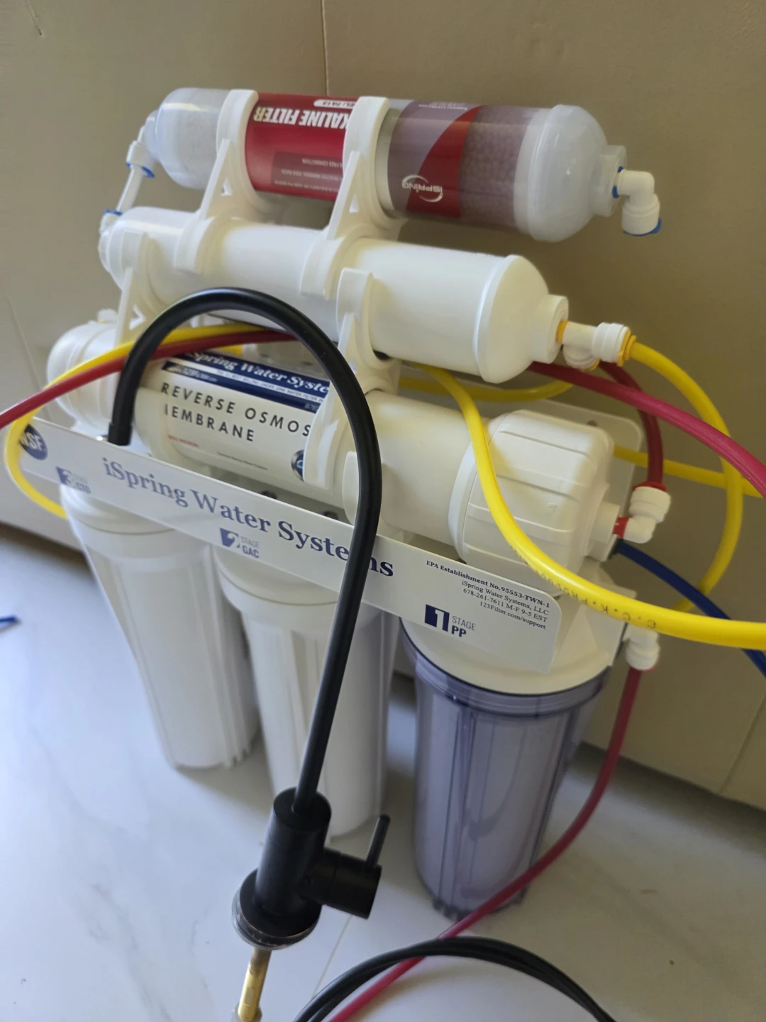 iSpring Water Systems Reverse Osmosis Filter System - photo 3