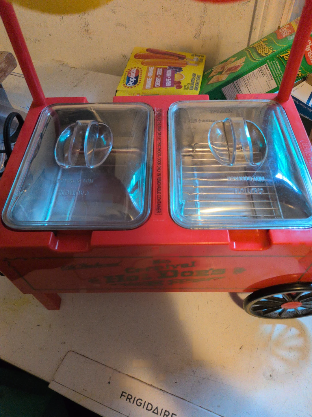 Olde Tyme Carnival Hot Dog Steamer Cart - photo 2