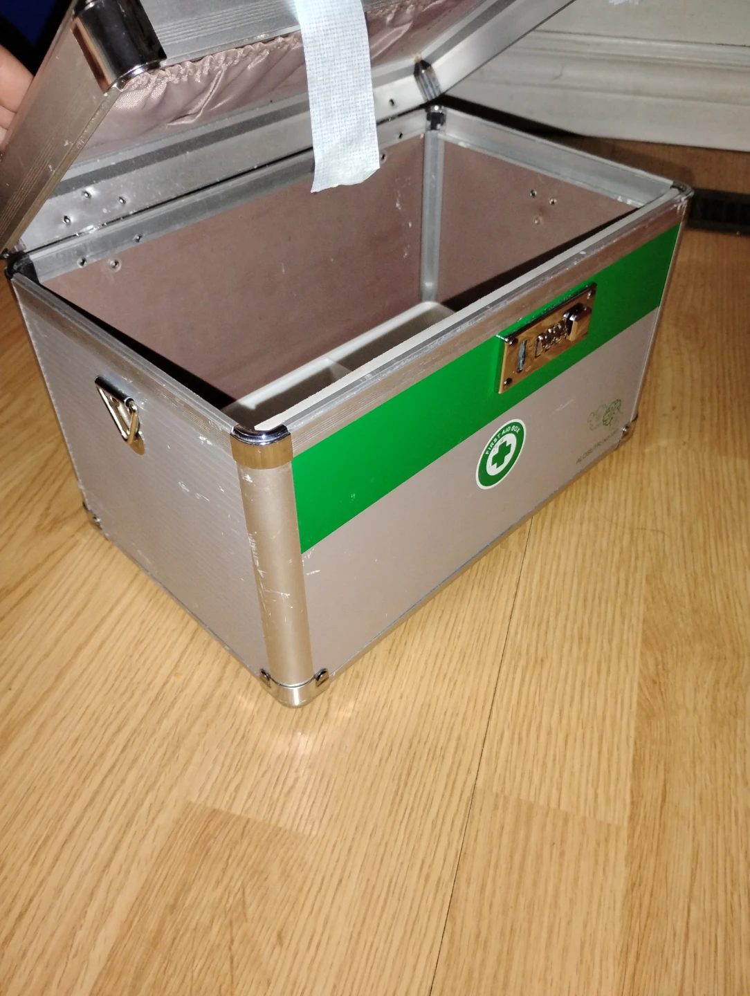 Aluminum First Aid Box with Combination Lock - photo 4
