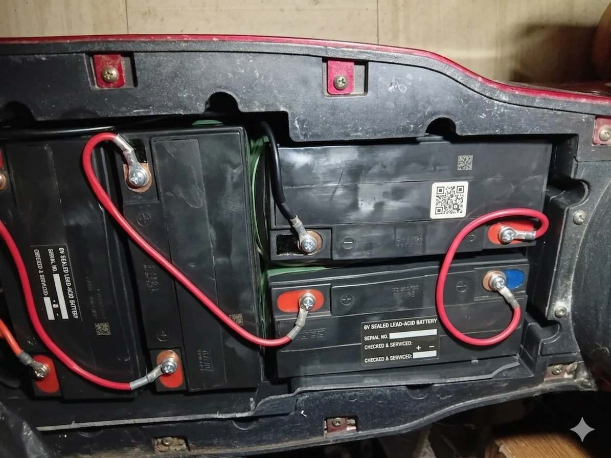 Set of Sealed Lead-Acid Batteries