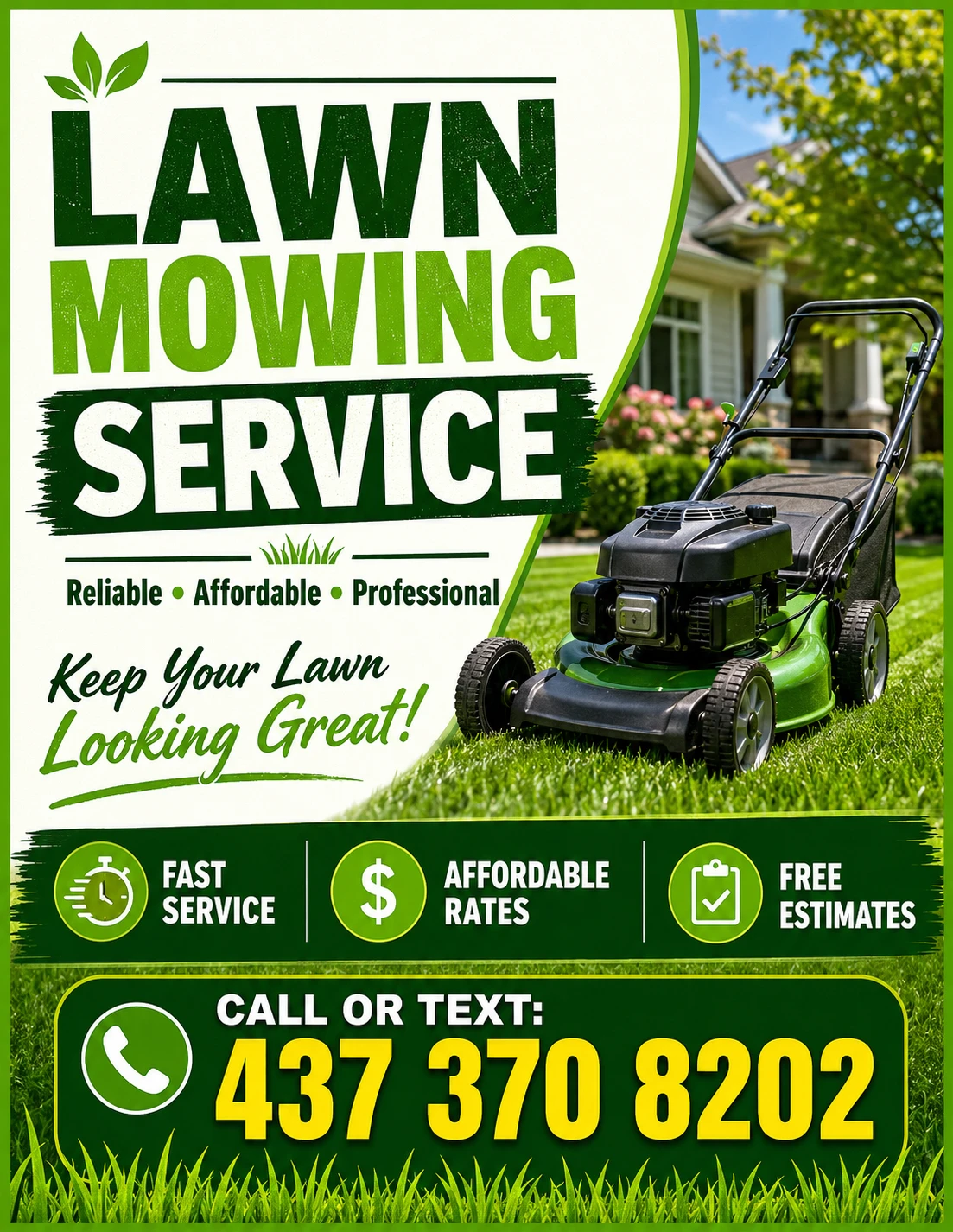 Lawn Mowing Service