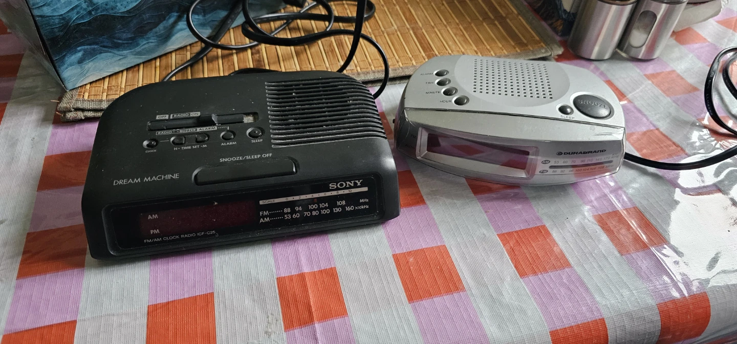 Sony and Dunabrand Alarm Clock Radios