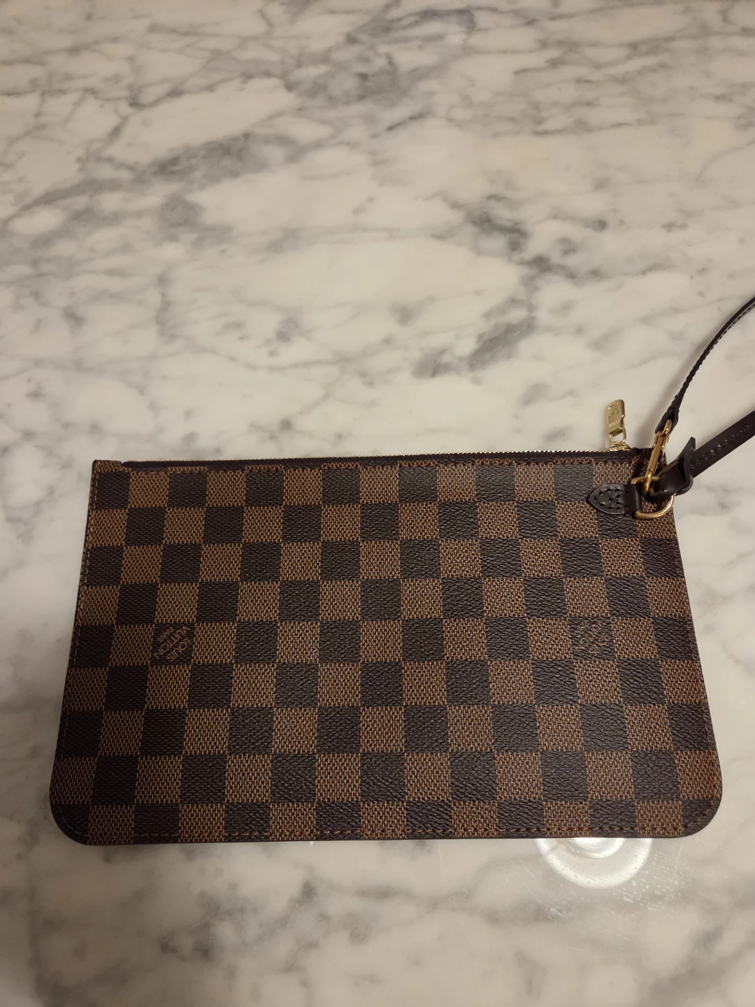 Louis Vuitton Damier Canvas Pochette Pouch - photo 2