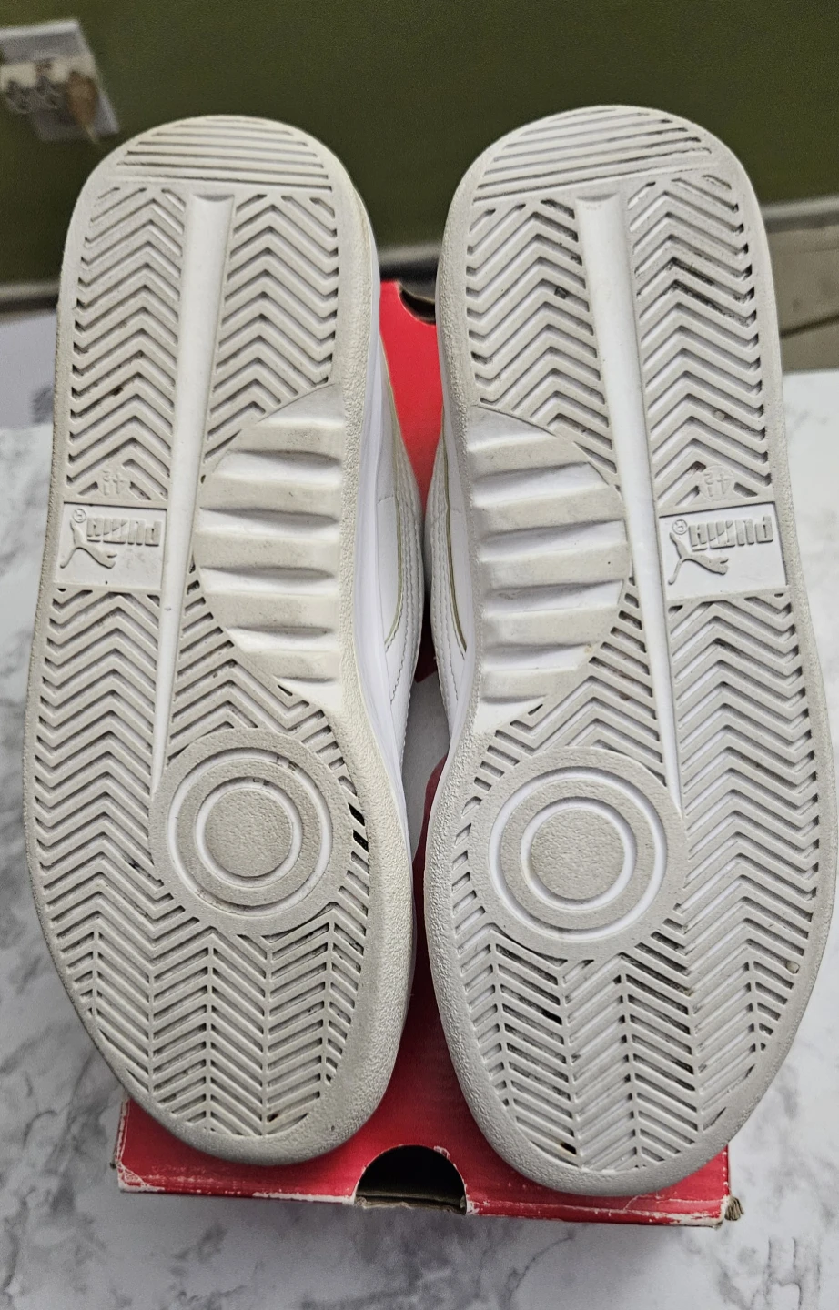 Puma GV Special White Leather Sneakers Size 5.5 - photo 2