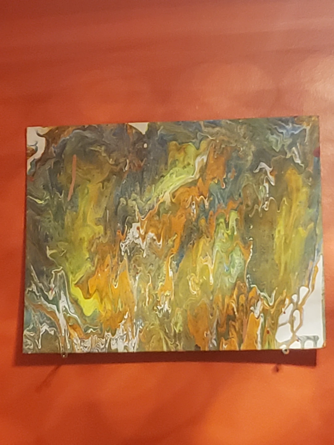 Abstract Pour Painting - photo 2