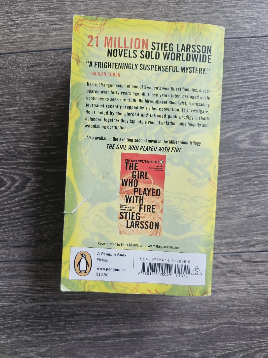 The Girl with the Dragon Tattoo by Stieg Larsson - photo 2
