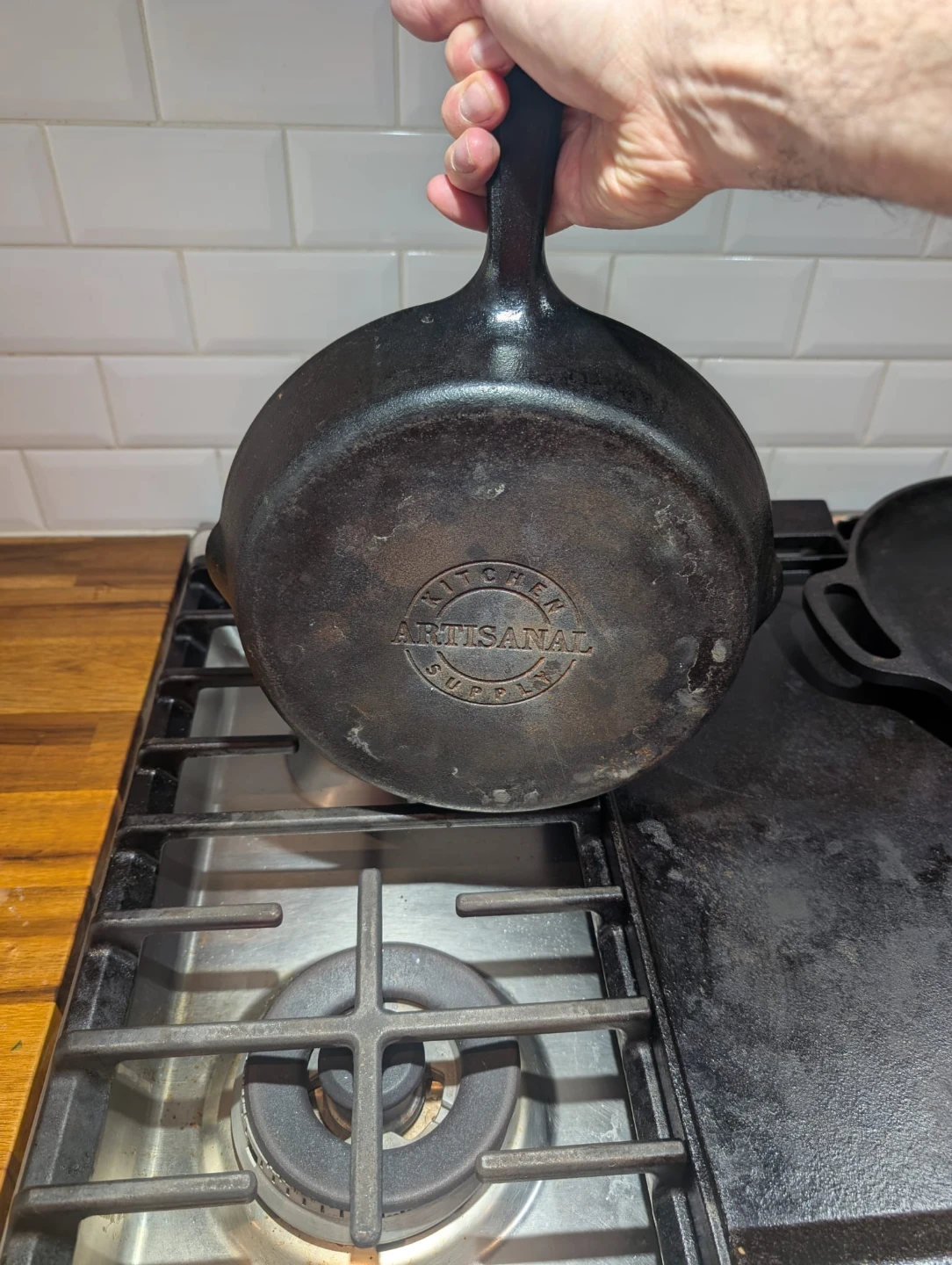 Artisanal Supply Cast Iron Skillet Frying Pan - photo 4