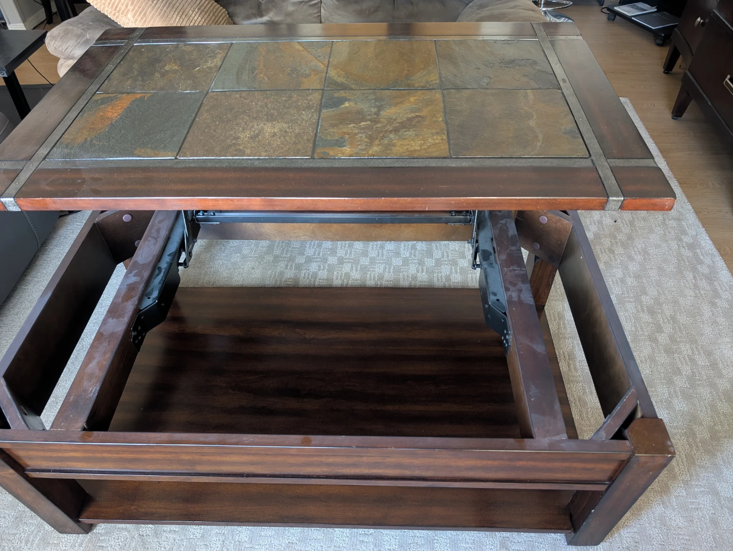 Lift top Coffee table - photo 4