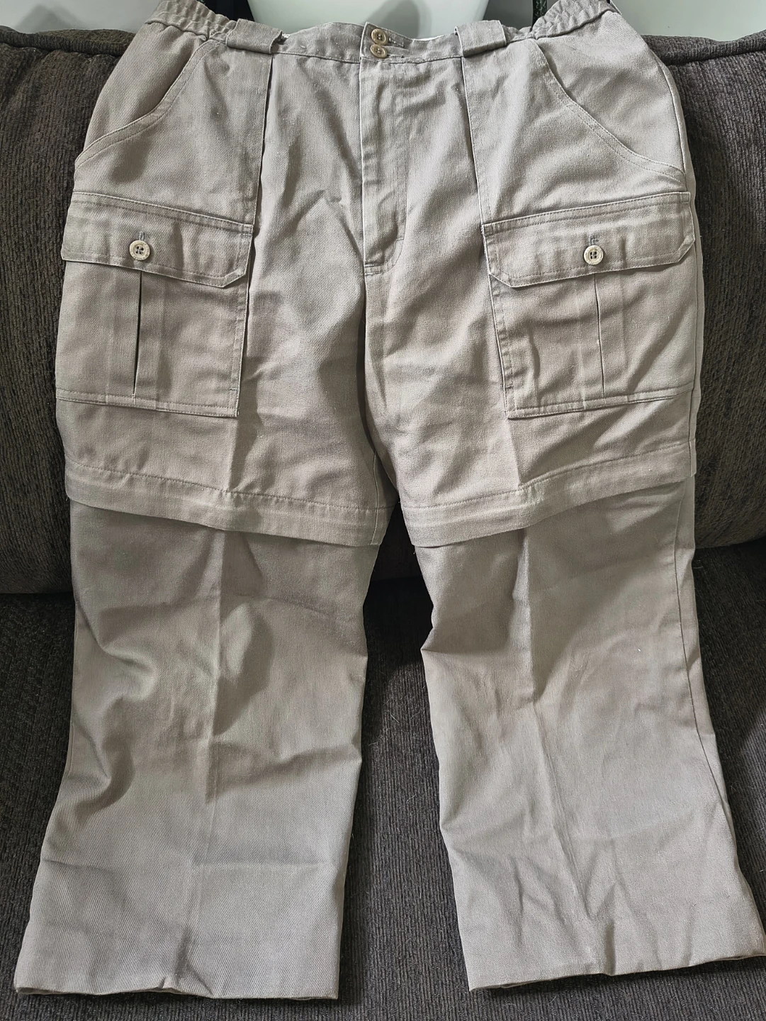 Tilley Endurables Convertible Cargo Pants Beige