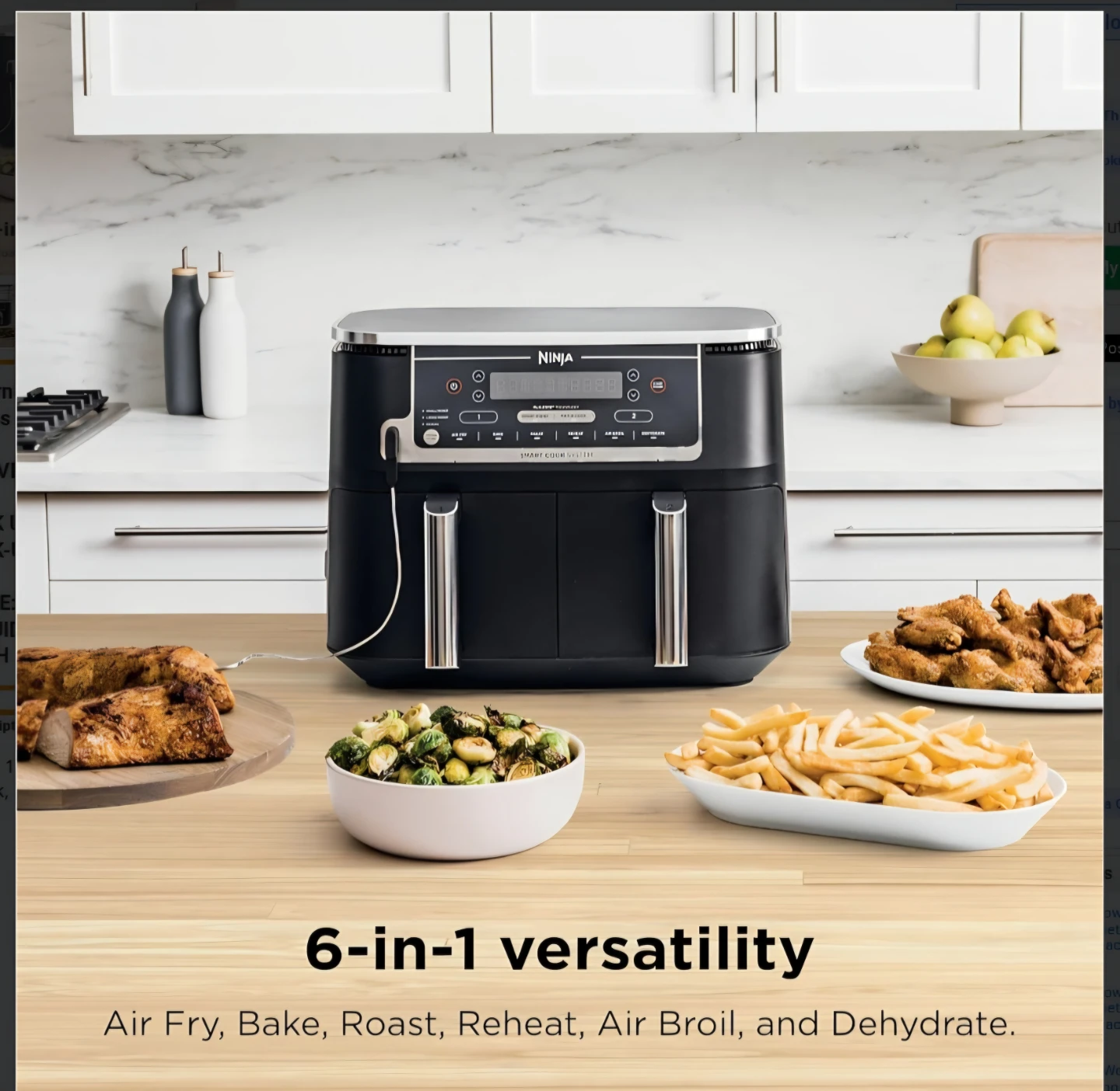 Ninja Foodi 6-in-1 Air Fryer - XL 10-qt Capacity - photo 3
