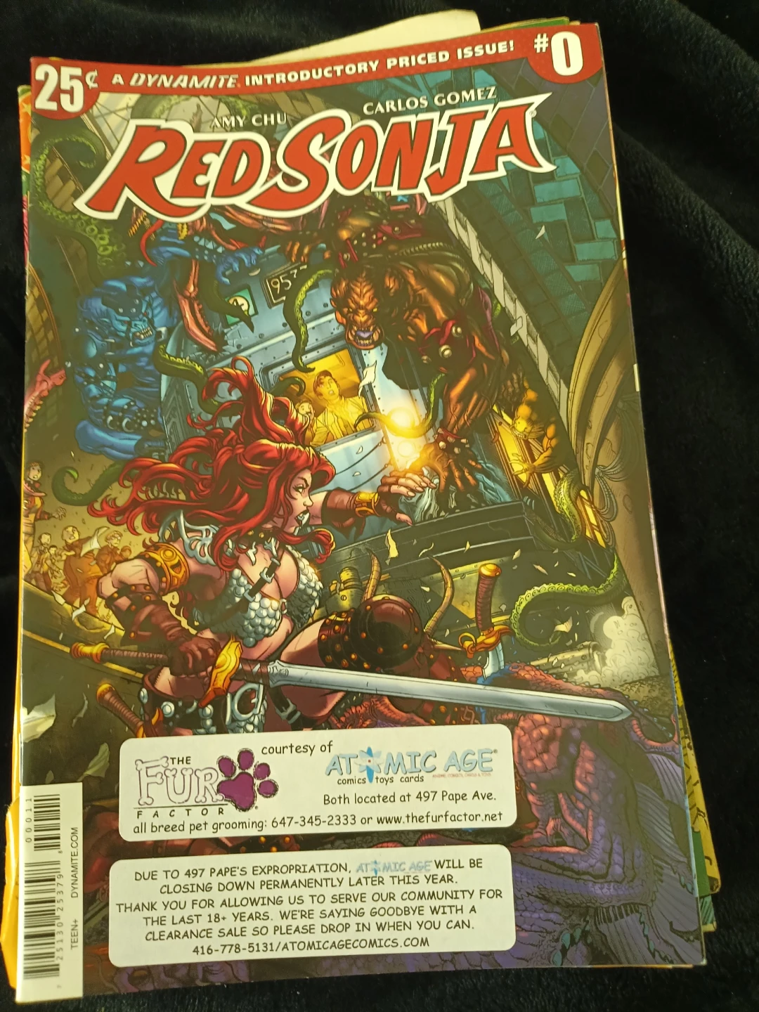 Red Sonja #0 Comic Book