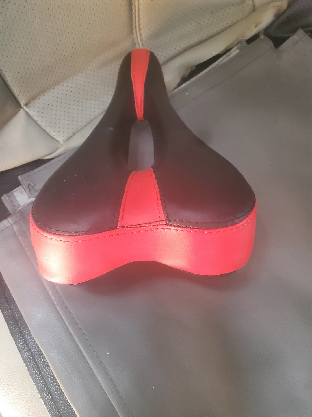 Bicycle Saddle Seat - Black & Red - photo 3