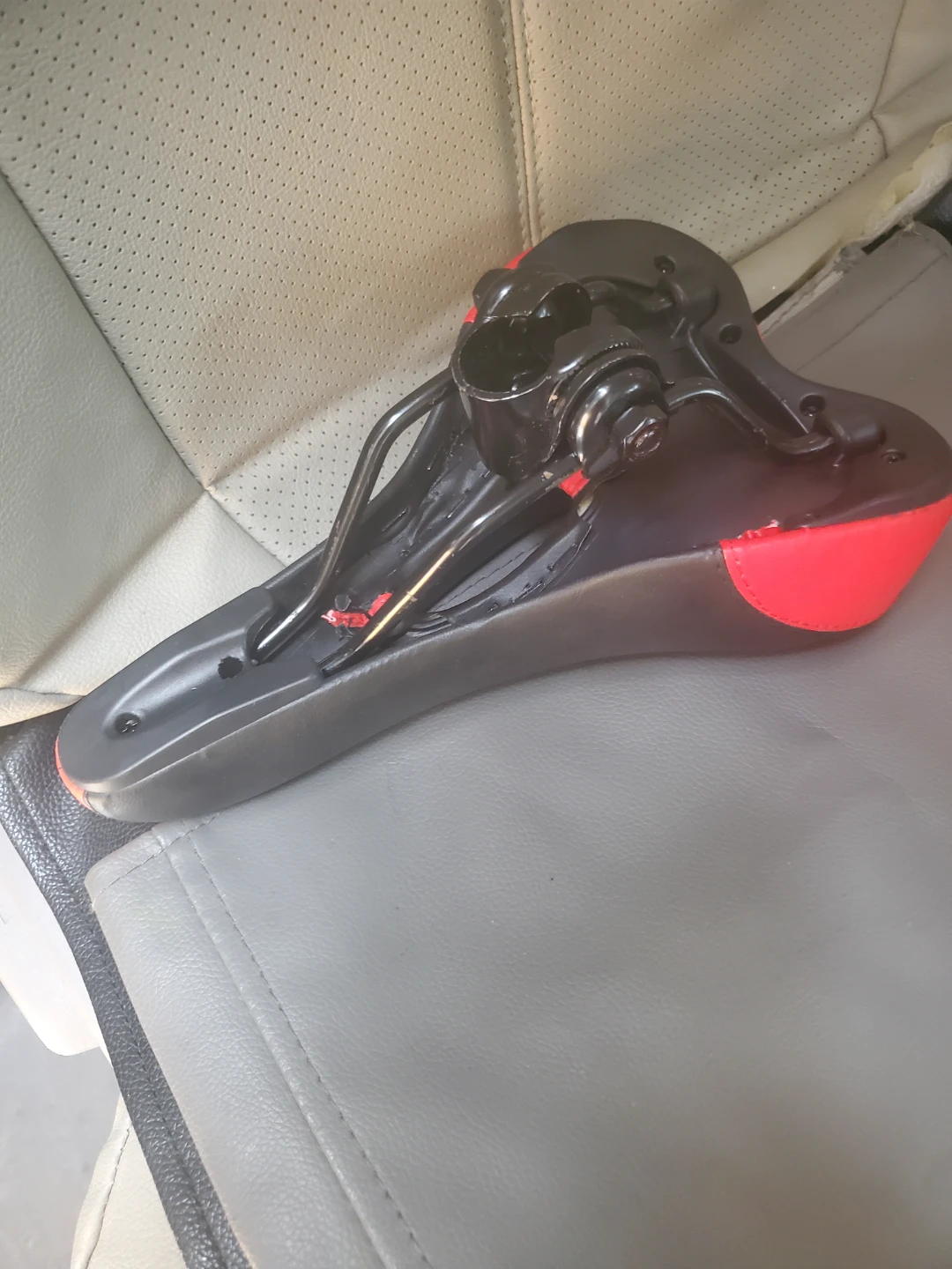 Bicycle Saddle Seat - Black & Red - photo 5
