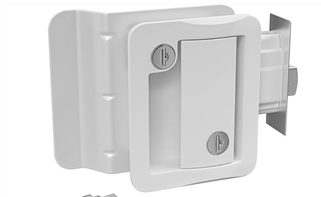 Camper door handle