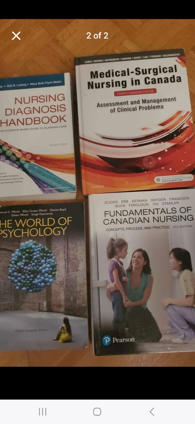 Canadian Nursing & Psychology Textbooks Bundle of 4 - photo 2