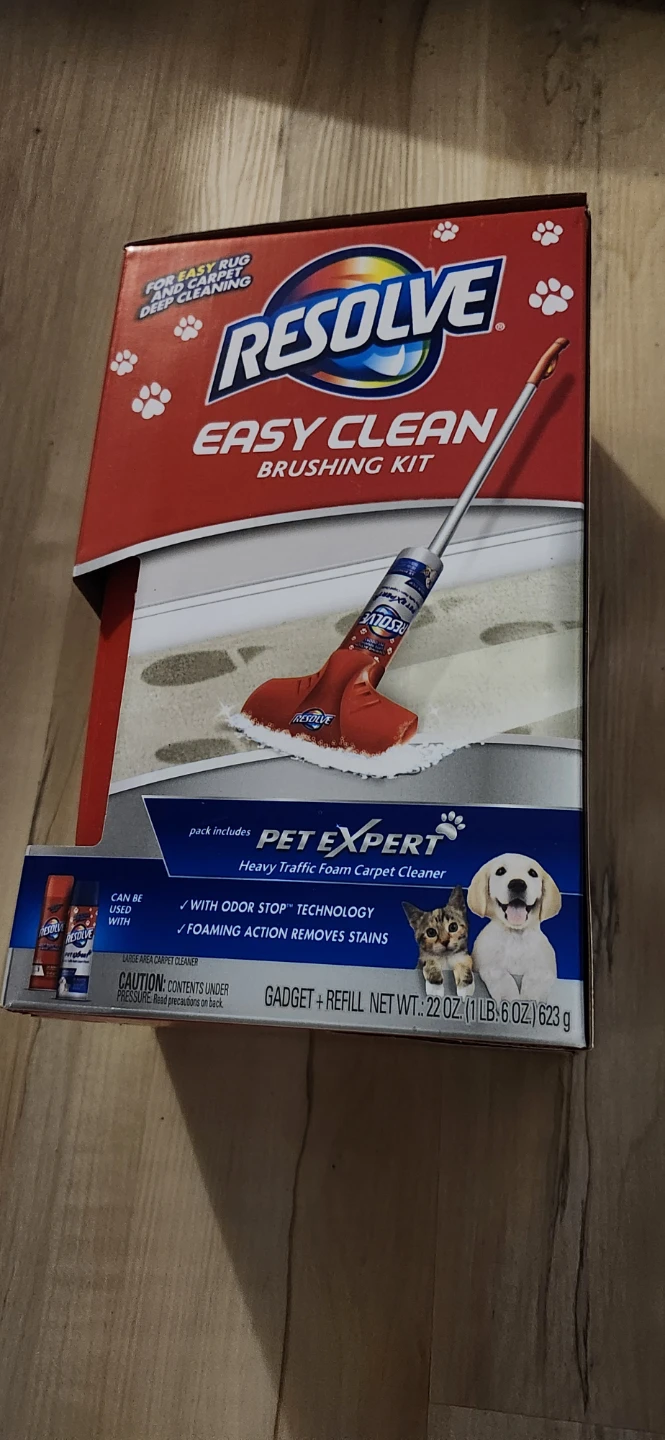Resolve Easy Clean Brushing Kit for Deep Cleaning Carpets