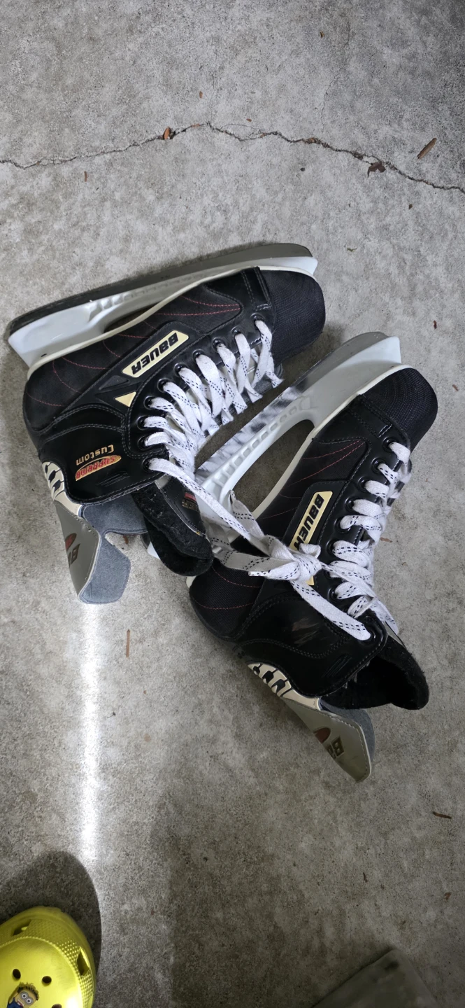 Bauer Custom Hockey Skates size 8 - photo 2