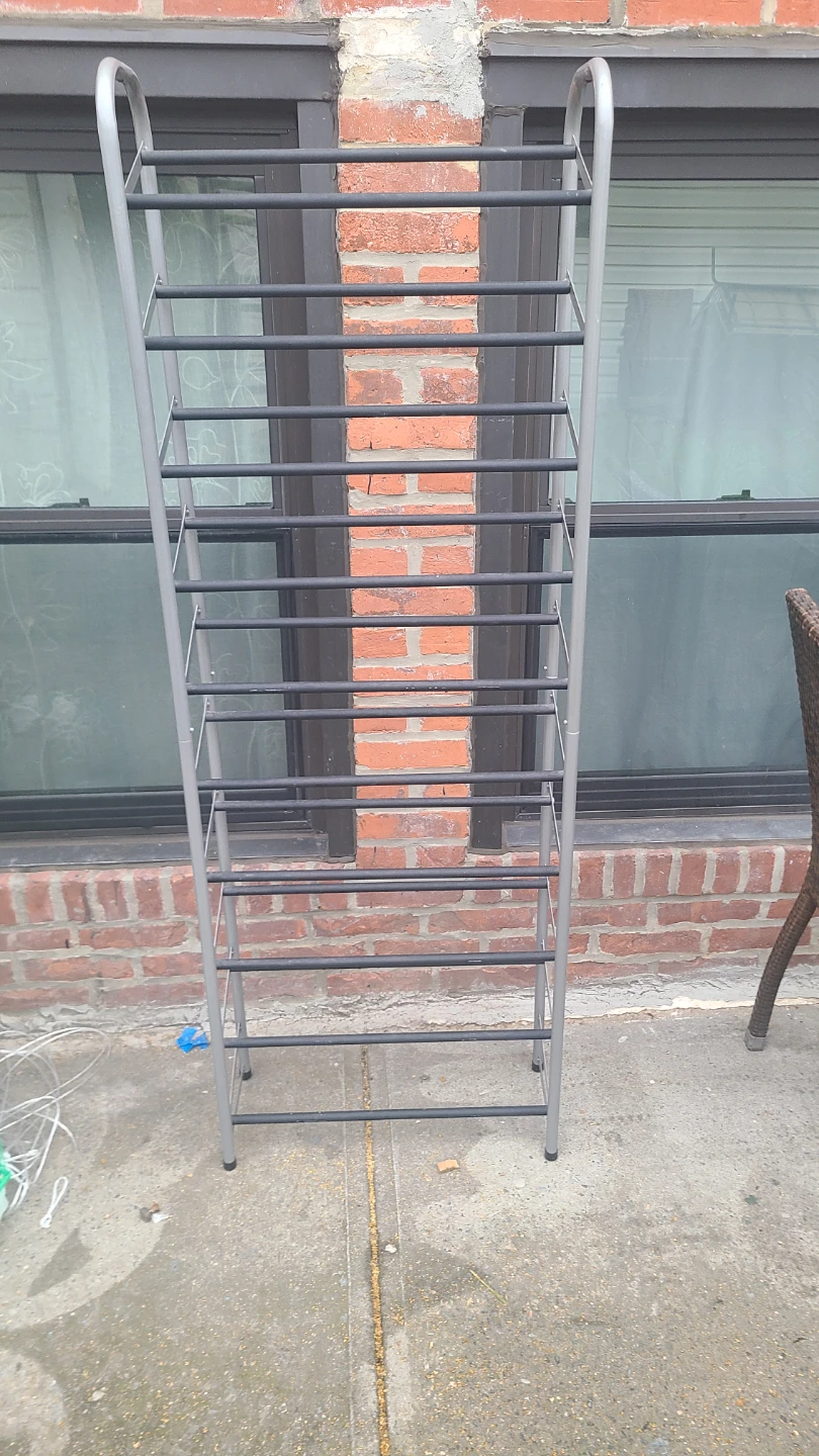 10-Tier Aluminum Shoe Rack