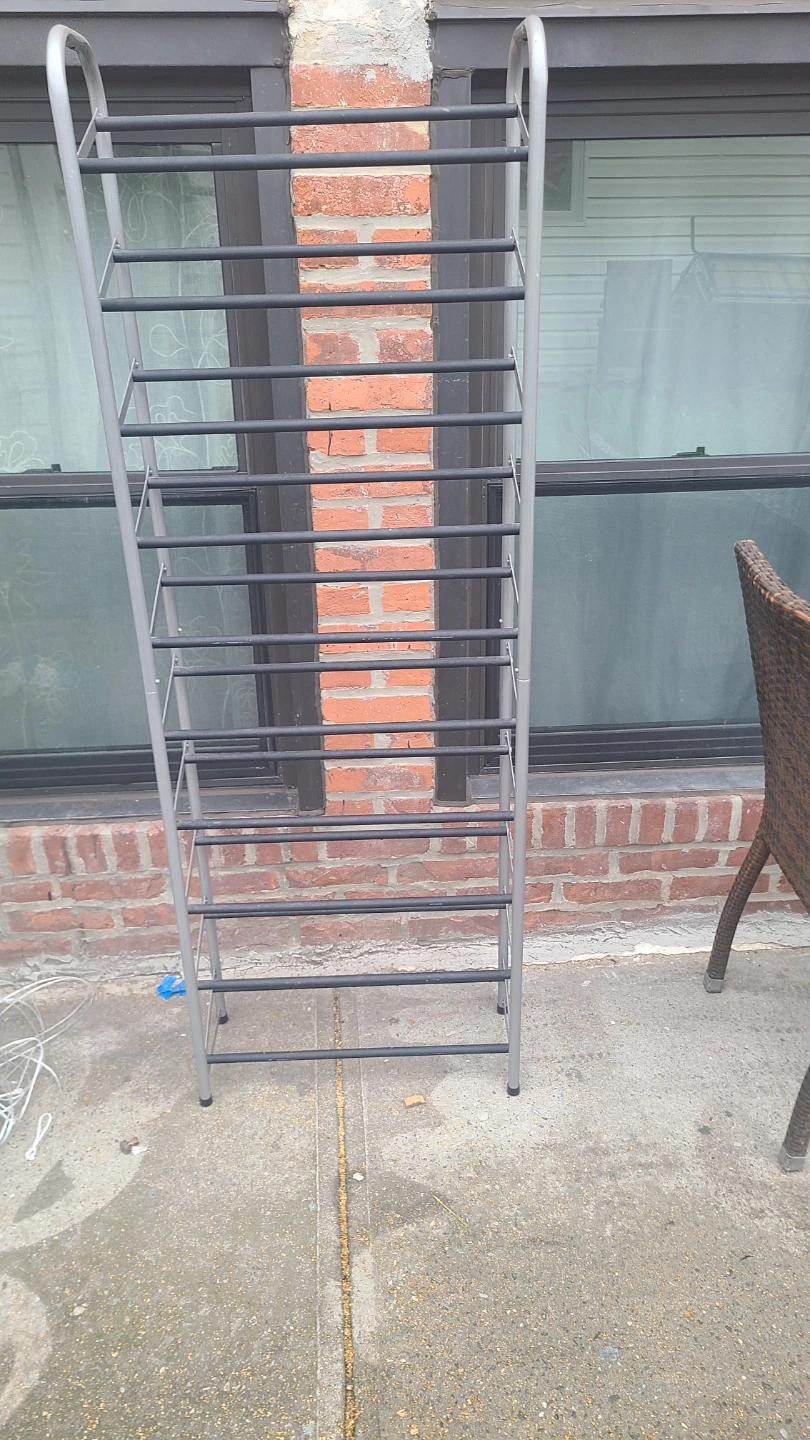 10-Tier Aluminum Shoe Rack - photo 2