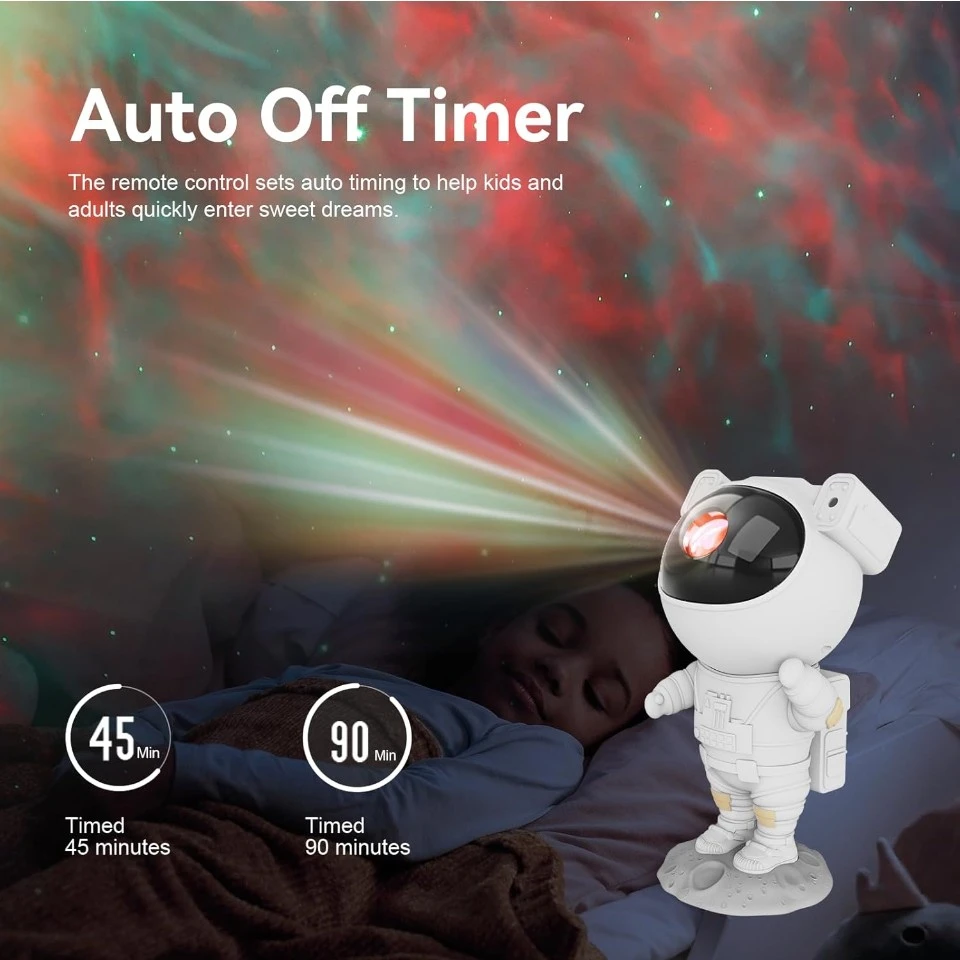 Astronaut Nebula Star Projector Light - photo 5