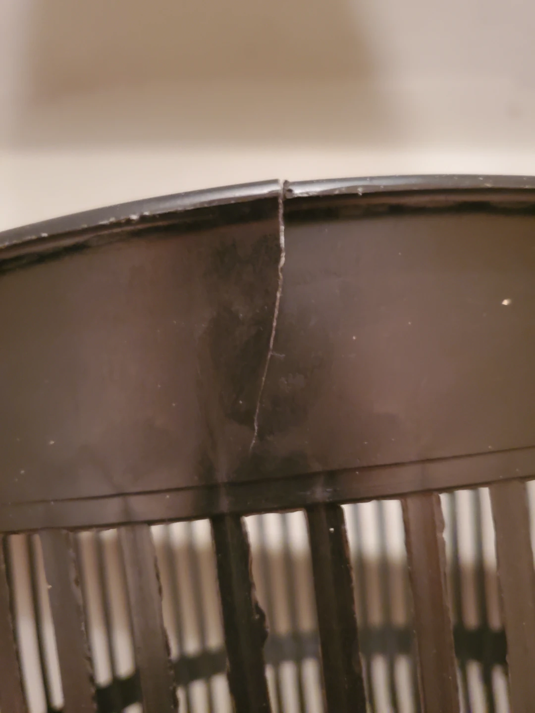Black Mesh Wastebasket - photo 4
